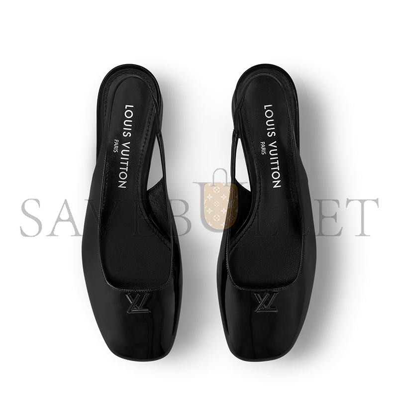 LOUIS VUITTON SWING SLINGBACK PUMP 1AGUCO LOUIS VUITTON SWING SLINGBACK PUMP 1AGUCO